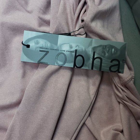 Zobha NWT  Cropped pink hoodie Size XL - Picture 5 of 5